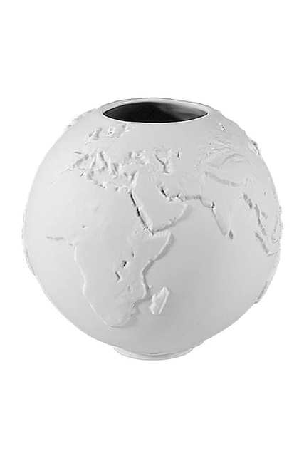 Ваза "Земной шар" 12 см|Основной цвет:Белый|Артикул:14-004-91-1 | Фото 1