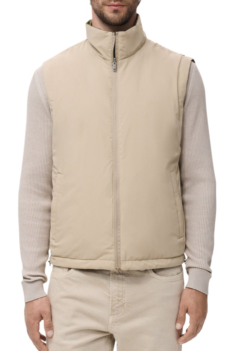 Мужской Mango Man Жилет NADAST двусторонний (цвет ), артикул 17094402 | Фото 5