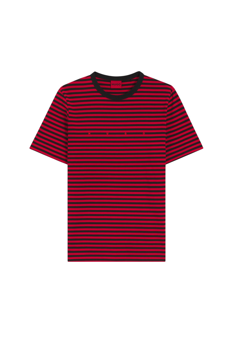 Мужской HUGO Футболка Demptee из хлопка (цвет ), артикул 50563797 | Фото 1