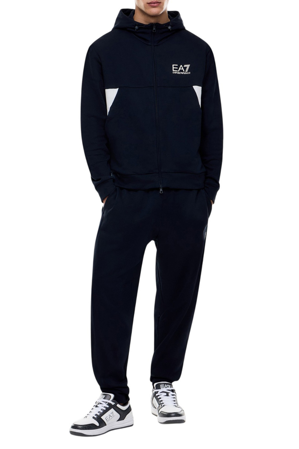 Мужской EA7 Костюм спортивный с контрастными вставками (цвет ), артикул 7M001611-AF12451 | Фото 2