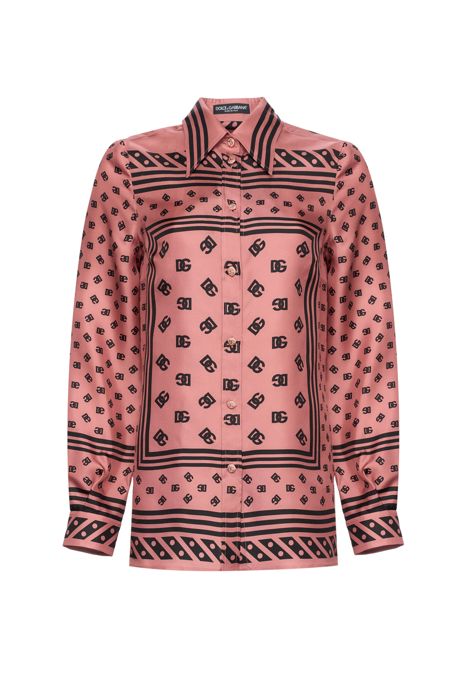 Женский Dolce & Gabbana Рубашка из шелка (цвет ), артикул F5S48T-GDCVJ | Фото 1
