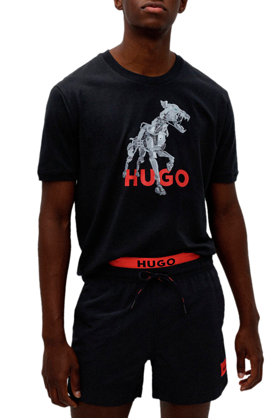 HUGO Футболка свободного кроя с короткими рукавами (цвет ), артикул 50475590 | Фото 3
