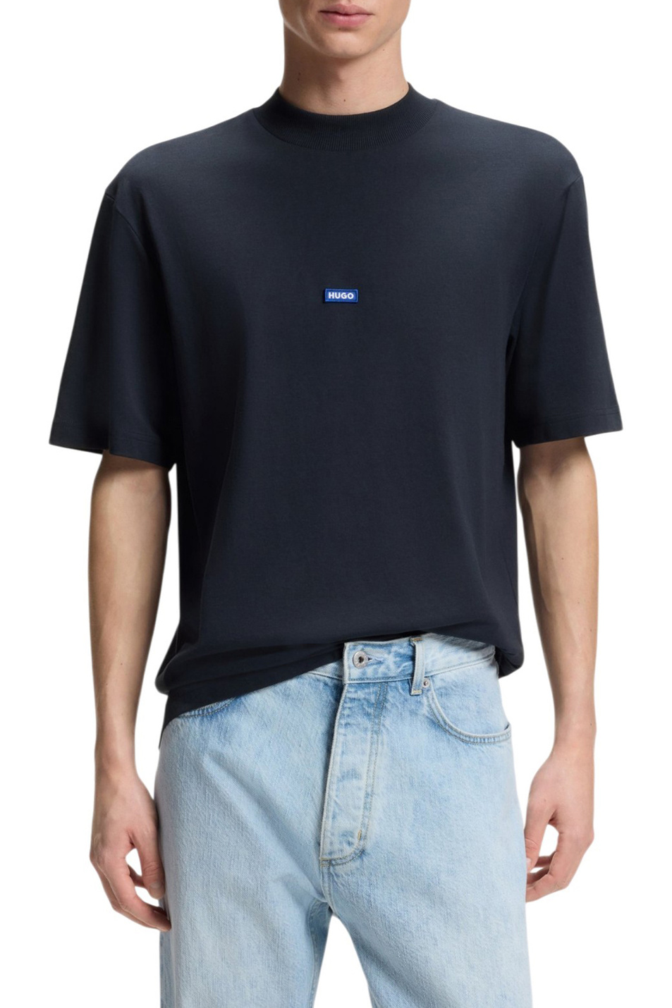 Мужской HUGO Футболка Nieros из хлопка (цвет ), артикул 50509991 | Фото 3