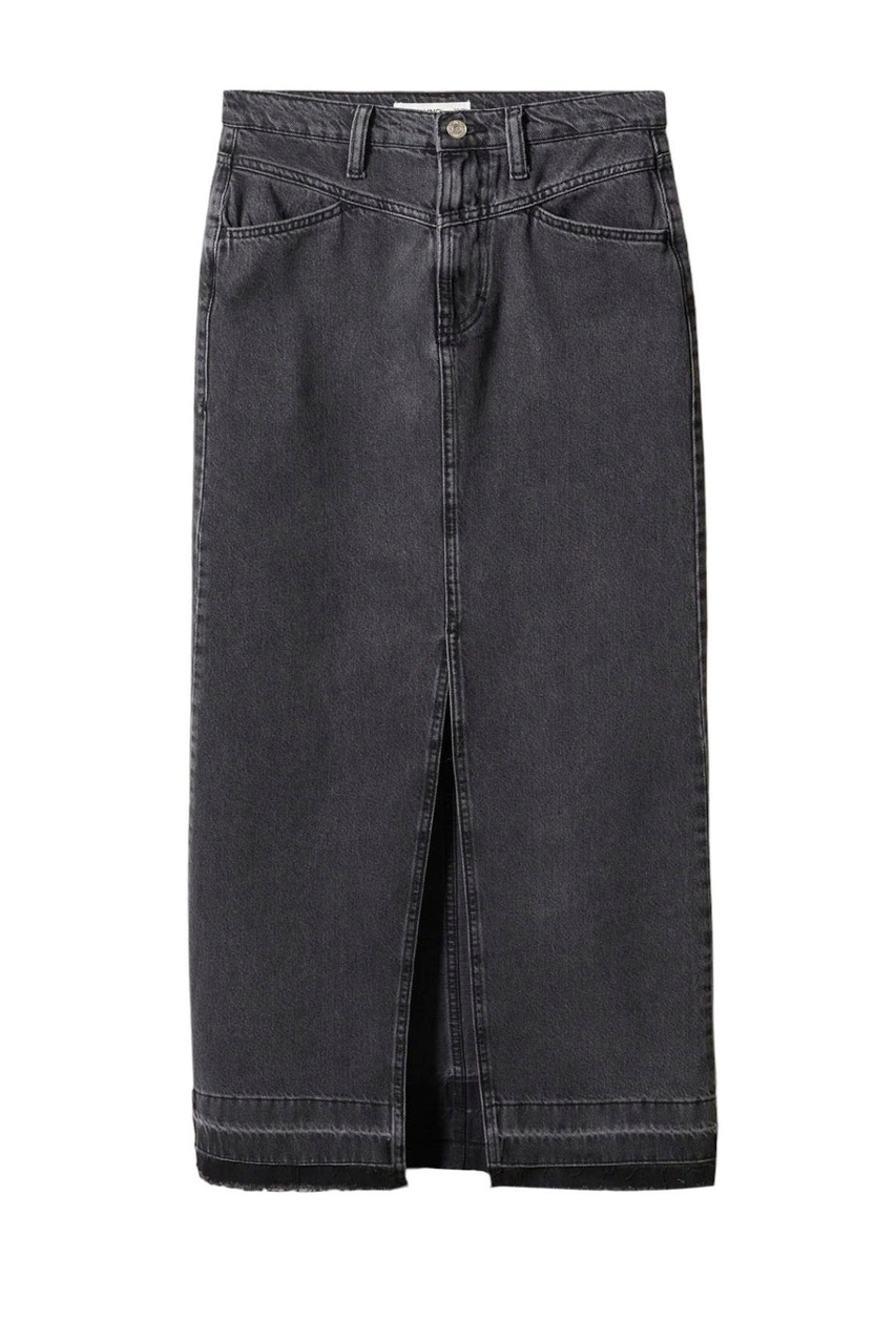 Юбка джинсовая RAFAELLA|Основной цвет:Черный|Артикул:47057141 | Фото 1