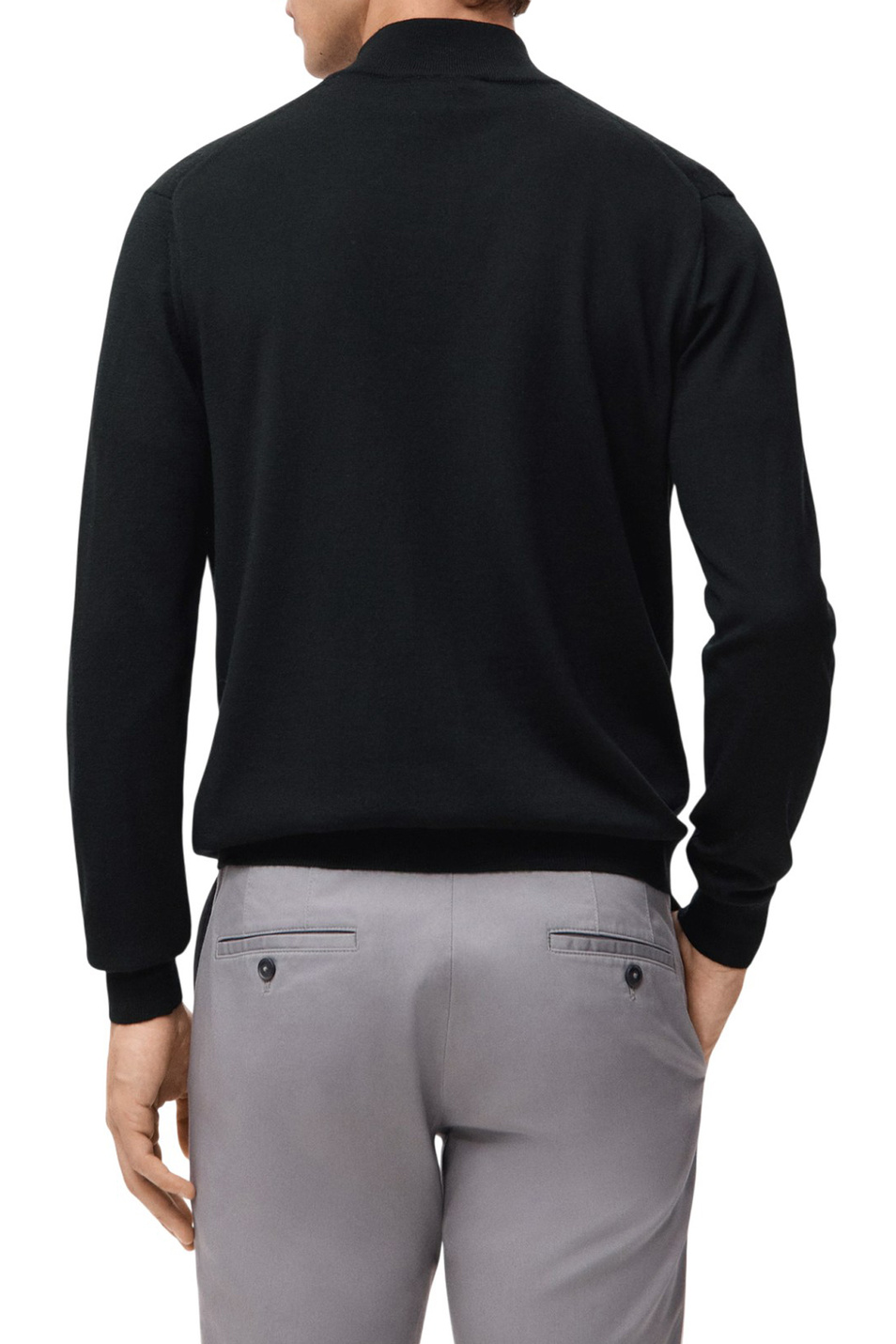 Мужской Mango Man Свитер WILLYP из шерсти (цвет ), артикул 27041285 | Фото 4