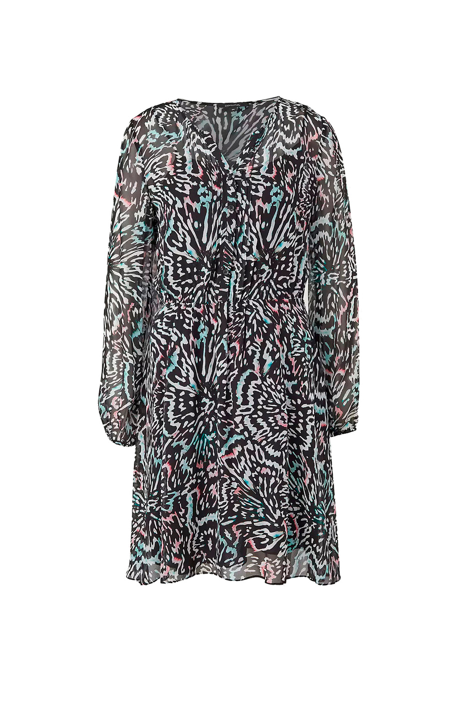 Comma Платье из вискозы с принтом (цвет ), артикул 2123398 | Фото 1