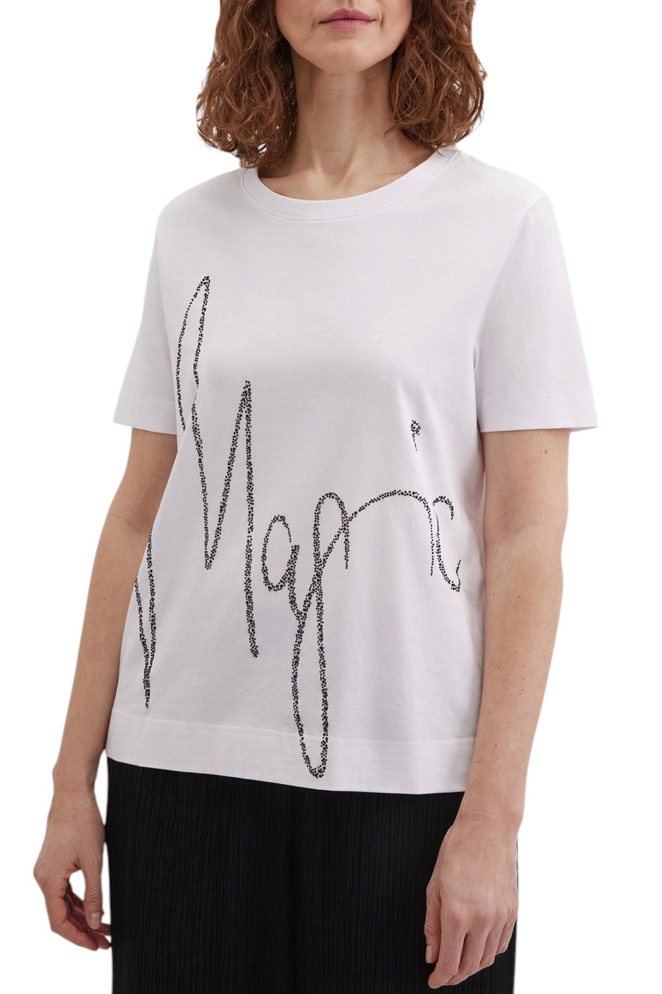 Женский Gerry Weber Футболка из хлопка (цвет ), артикул 570304-35045 | Фото 4