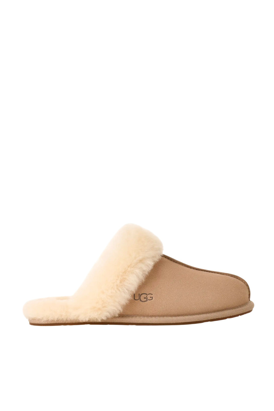 Женский UGG Тапочки Scuffette II из натуральной кожи (цвет ), артикул 1106872 | Фото 1