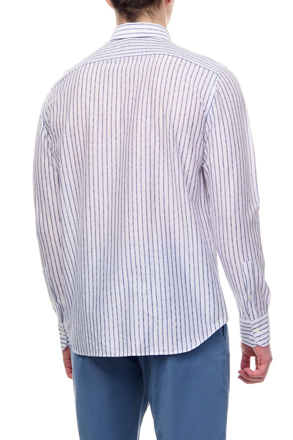 Мужской Canali Рубашка из натурального хлопка (цвет ), артикул L777GN02872 | Фото 4