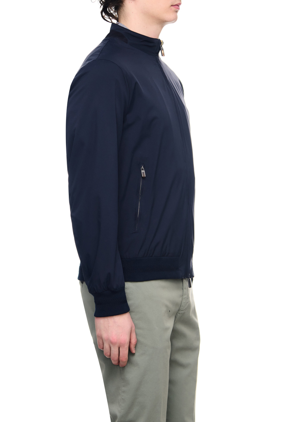 Мужской Canali Куртка на молнии с воротником-стойкой (цвет ), артикул O40828SX01937 | Фото 4