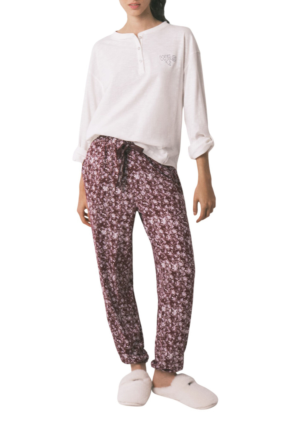 Женский Women'secret Лонгслив из хлопка (цвет ), артикул 3273281 | Фото 2