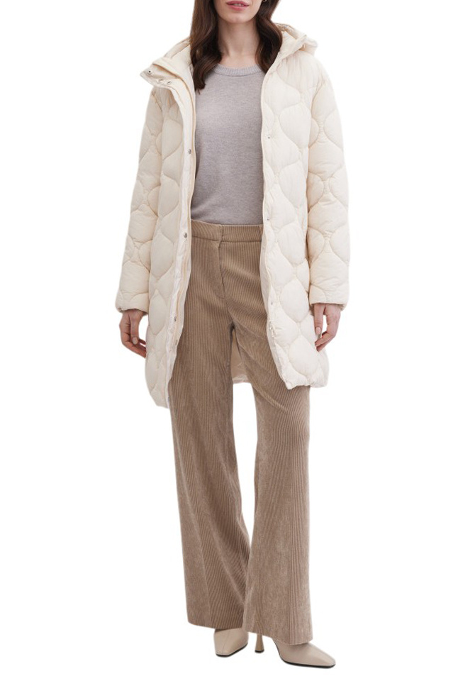 Женский Gerry Weber Пальто стеганое со съемным капюшоном (цвет ), артикул 250063-61040 | Фото 5