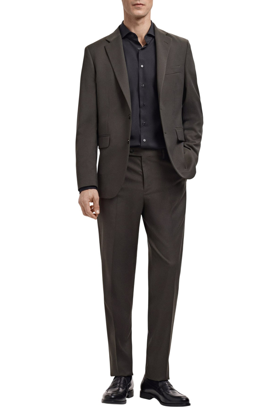 Мужской Mango Man Рубашка EMERITOL из хлопка (цвет ), артикул 27061192 | Фото 2