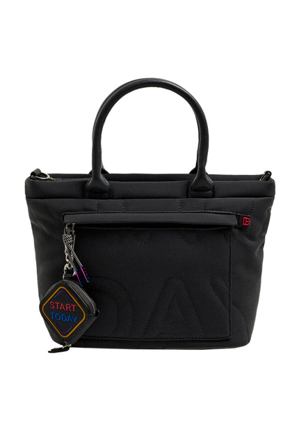 Нейлоновая сумка-шоппер|Основной цвет:Графит|Артикул:198201 | Фото 1