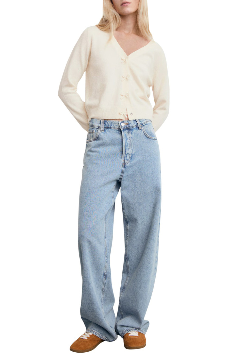 Женский Mango Кардиган LADY из смесовой шерсти (цвет ), артикул 17065808 | Фото 2