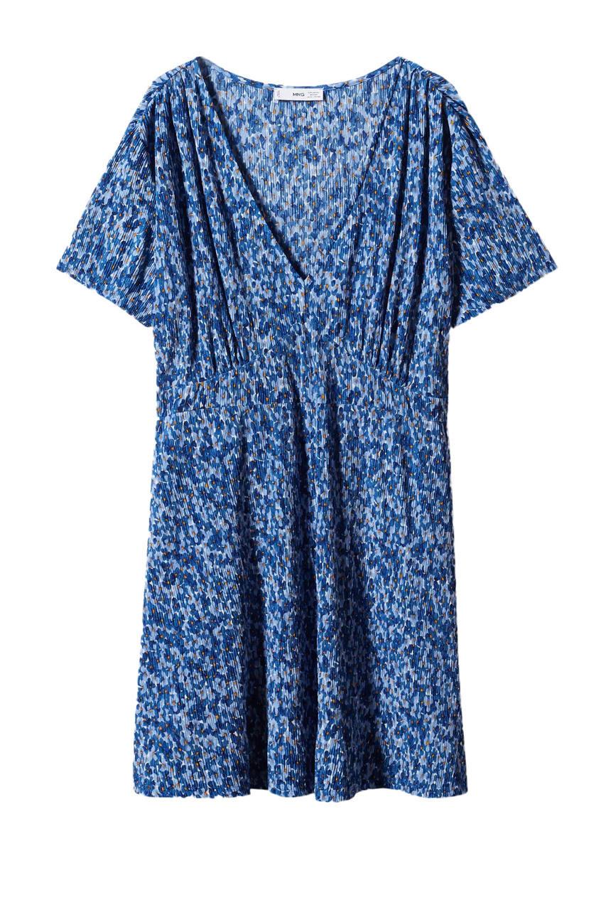Платье MARITA с принтом|Основной цвет:Синий|Артикул:47048636 | Фото 1