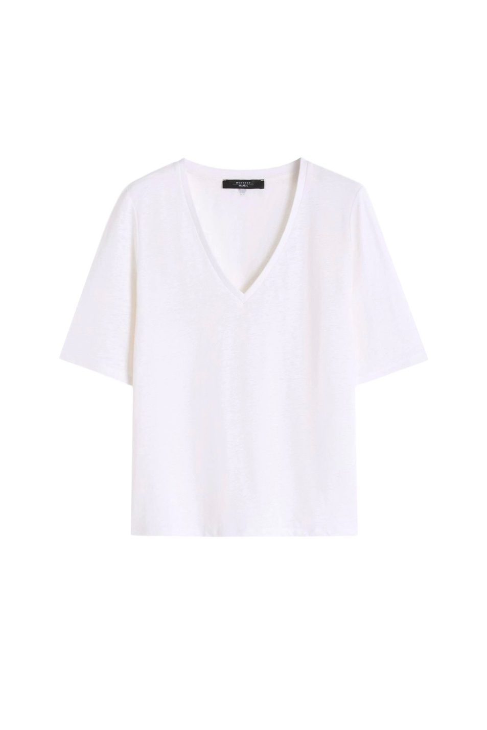 Женский Weekend Max Mara Футболка OPZIONE из льна (цвет ), артикул 2615941042 | Фото 1