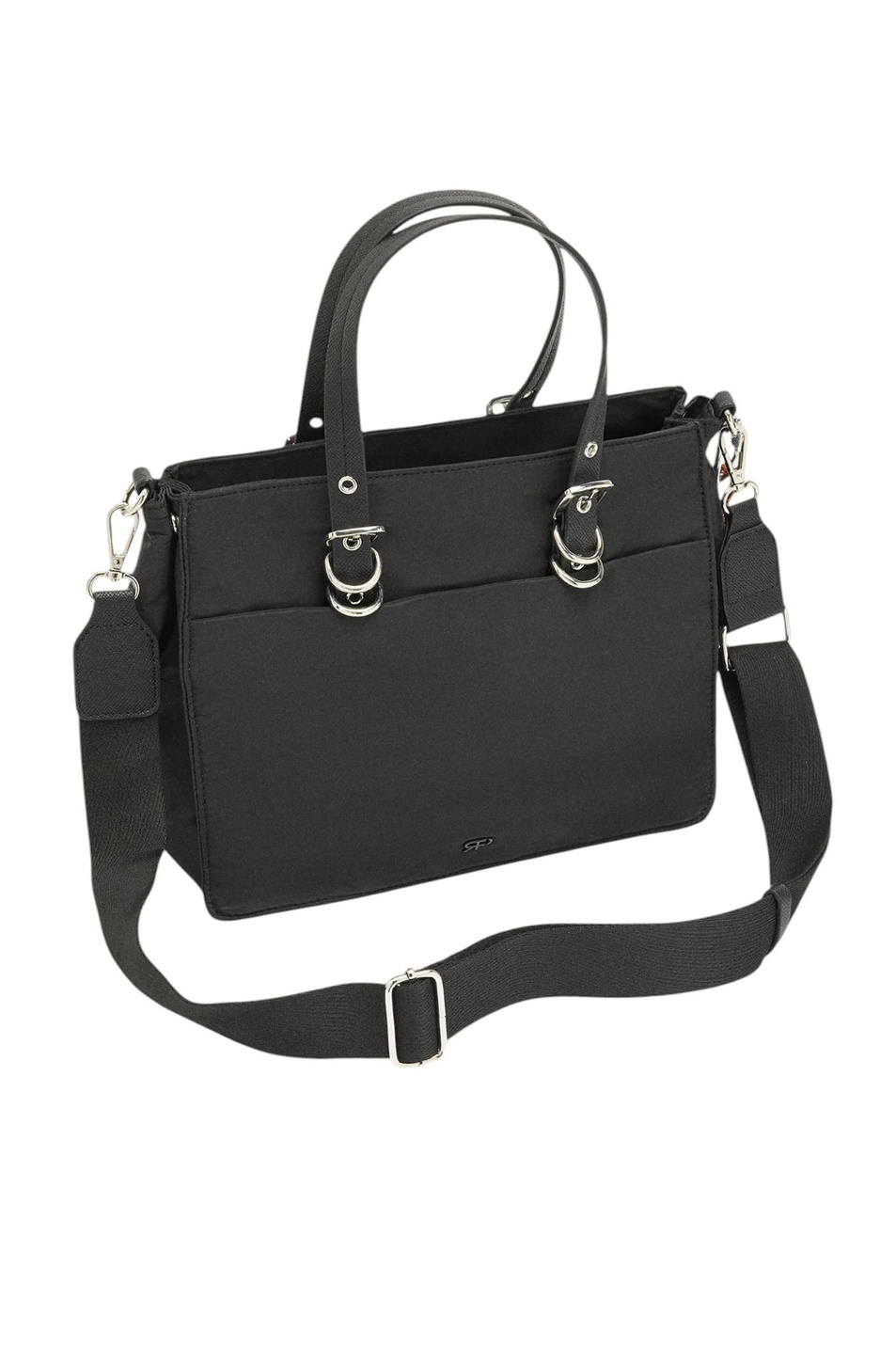 Сумка-тоут с подвеской|Основной цвет:Черный Женский Parfois Сумка-тоут с подвеской (цвет ), артикул 241285 | Фото 2