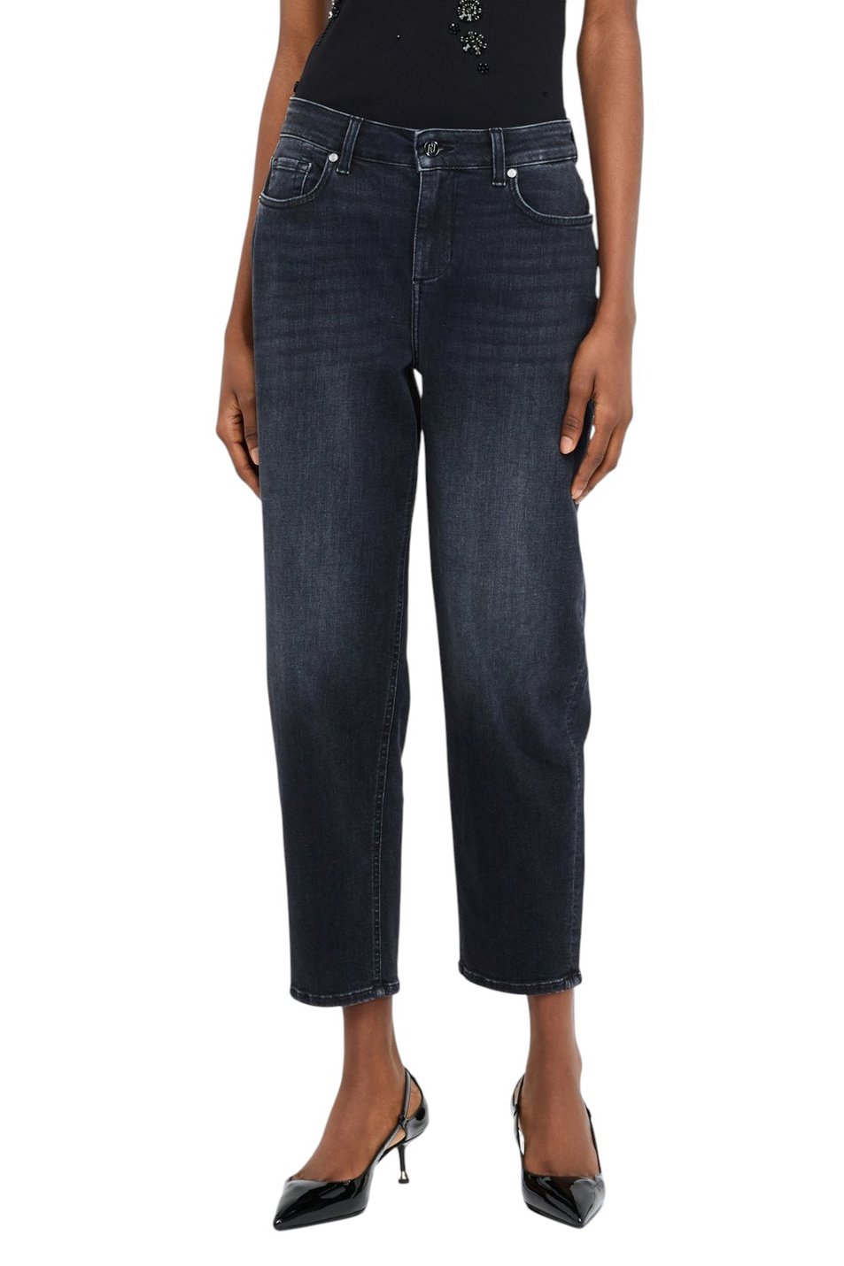 Женский Liu Jo Джинсы из эластичного хлопка (цвет ), артикул UF5135DS058 | Фото 3