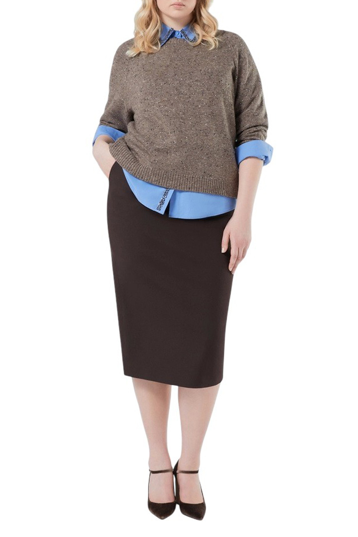 Женский Marina Rinaldi Юбка-карандаш AFONE (цвет ), артикул 2527106012 | Фото 2