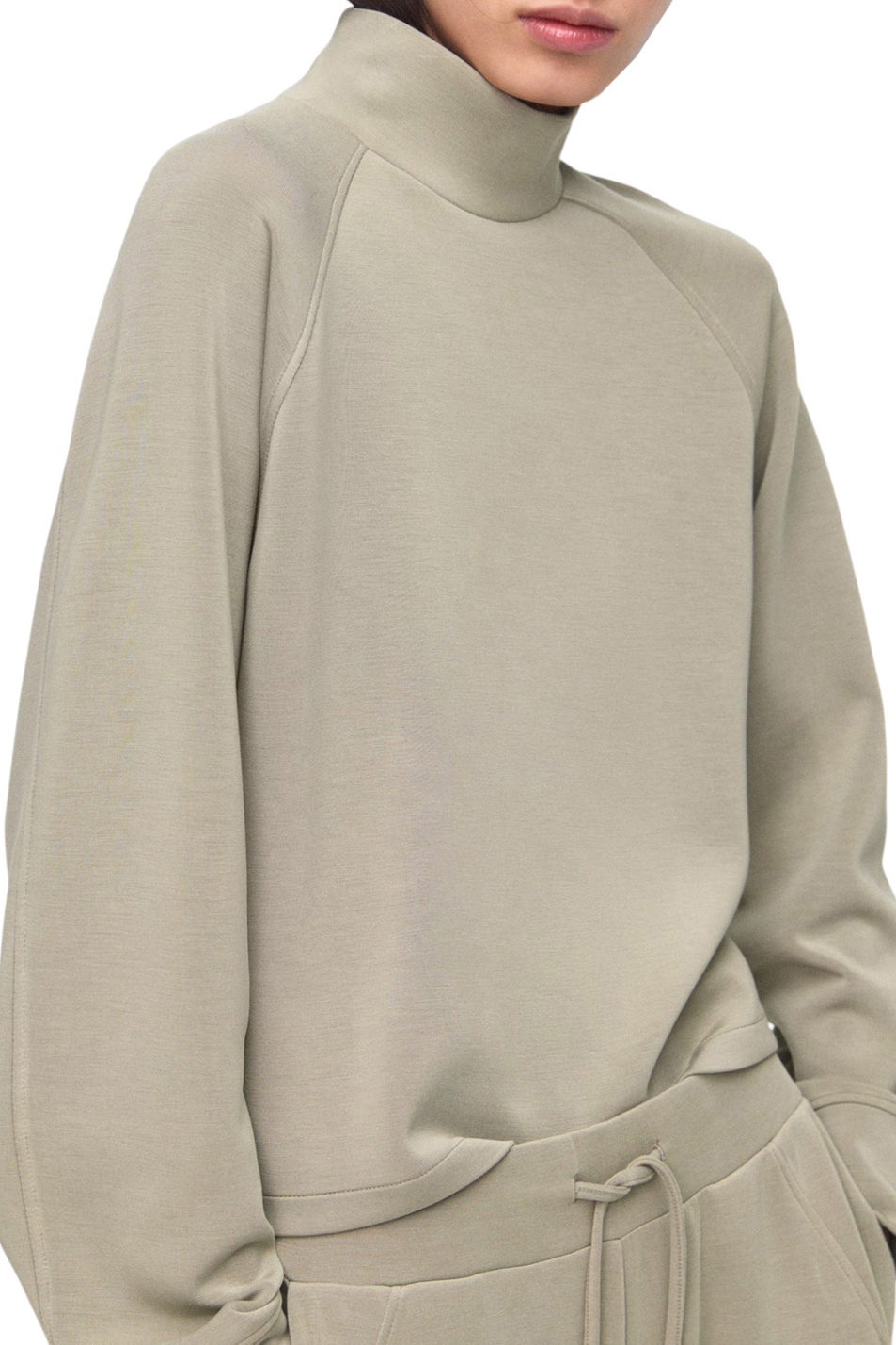 Женский Mango Джемпер NEI с высоким воротником (цвет ), артикул 17075812 | Фото 3