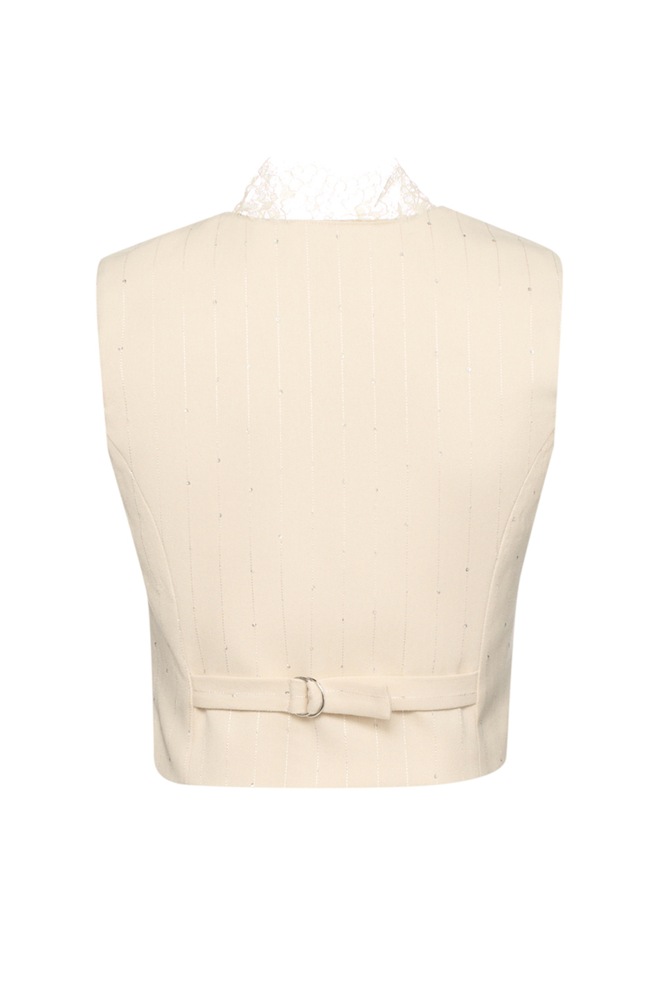 Женский Ermanno Firenze Жилет с кружевом (цвет ), артикул D48EN004E5A | Фото 2