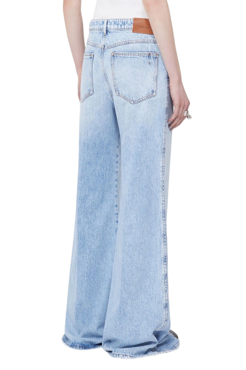 Женский Sportmax Джинсы ZERO из хлопка (цвет ), артикул 2612181012 | Фото 4