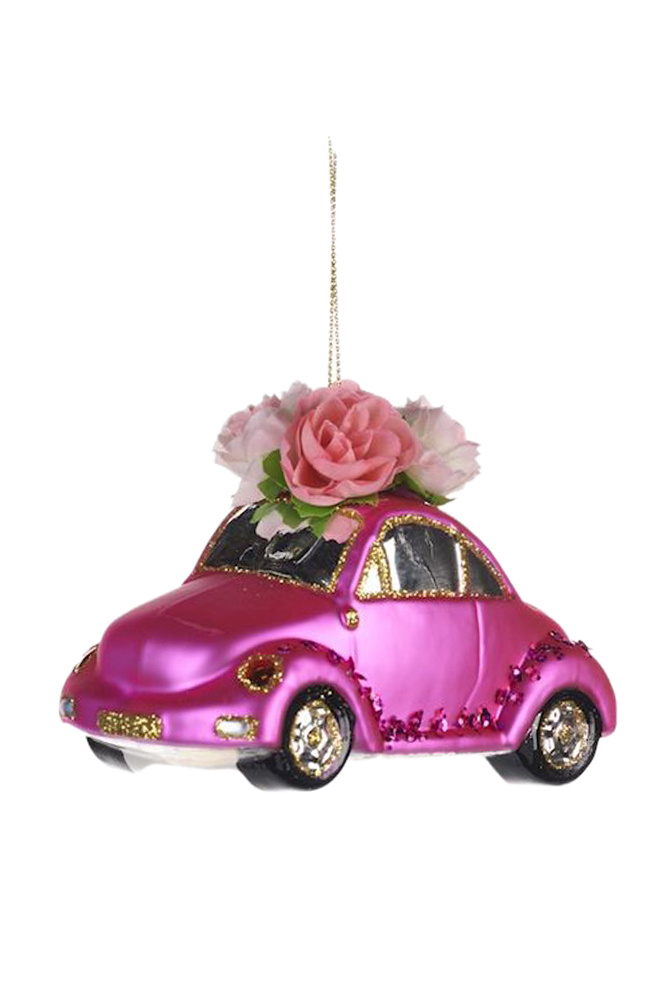 Не имеет пола Goodwill Елочная игрушка "Автомобиль розовый", 11см (цвет ), артикул YA 92645_2 | Фото 1