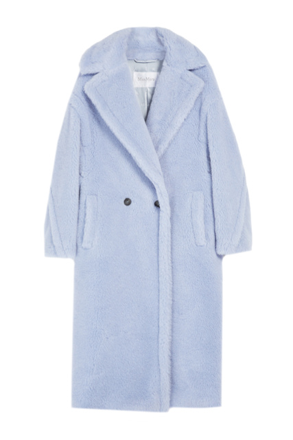 Двубортное пальто TEDGIRL|Основной цвет:Голубой|Артикул:2310110331 | Фото 1