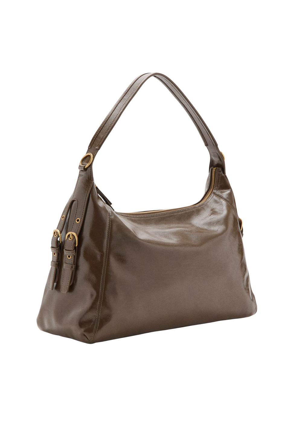 Женский Mango Сумка LUA с пряжками (цвет ), артикул 27031234 | Фото 2