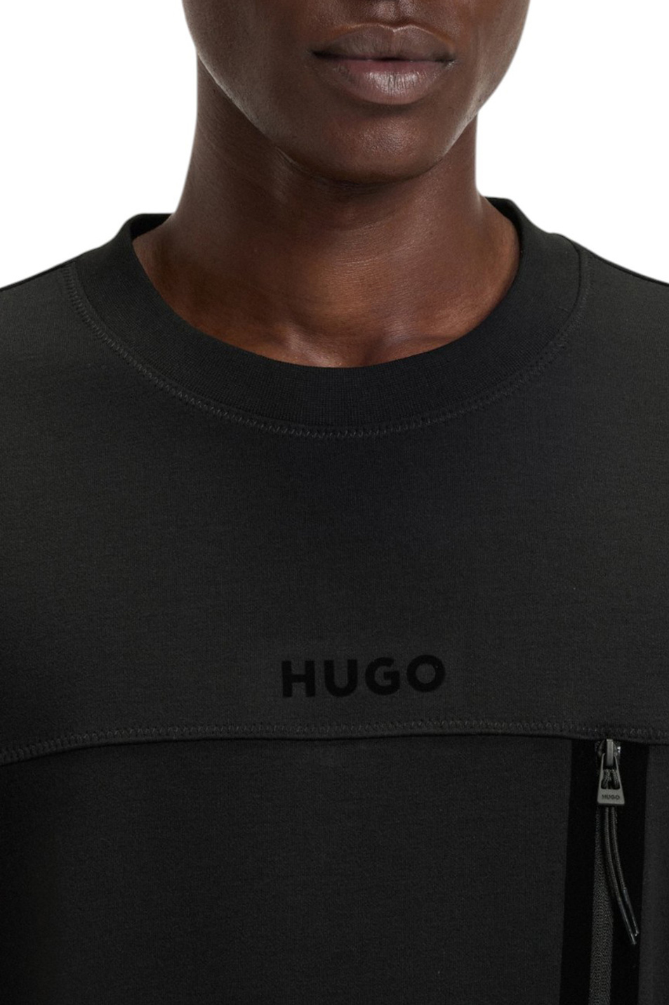 Мужской HUGO Футболка Dubi с логотипом (цвет ), артикул 50542298 | Фото 5