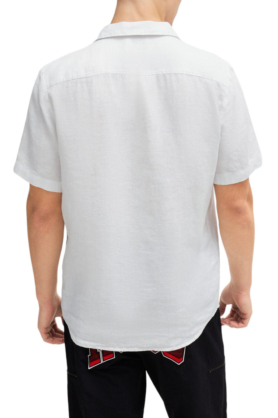 Мужской HUGO Рубашка Ellino из чистого льна (цвет ), артикул 50490761 | Фото 4
