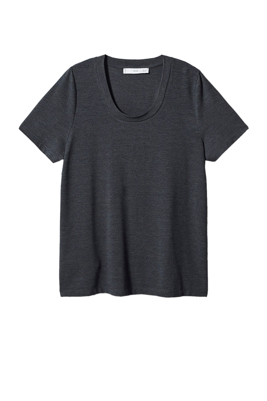 Однотонная футболка VISCA|Основной цвет:Серый|Артикул:47015861 | Фото 1