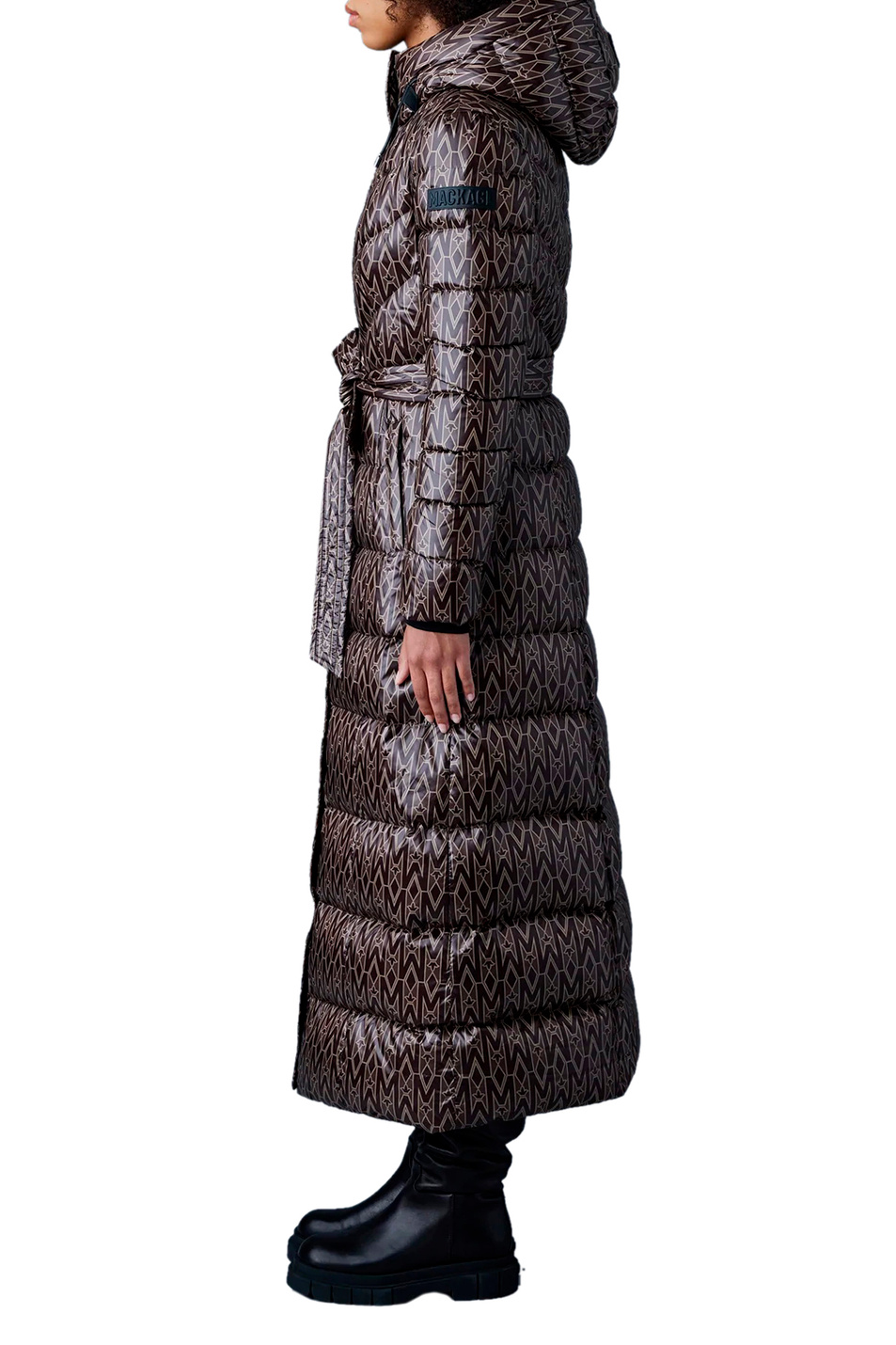 Mackage Стеганое пальто CALINA-MG с принтом-монограммой (цвет ), артикул P002033 | Фото 3