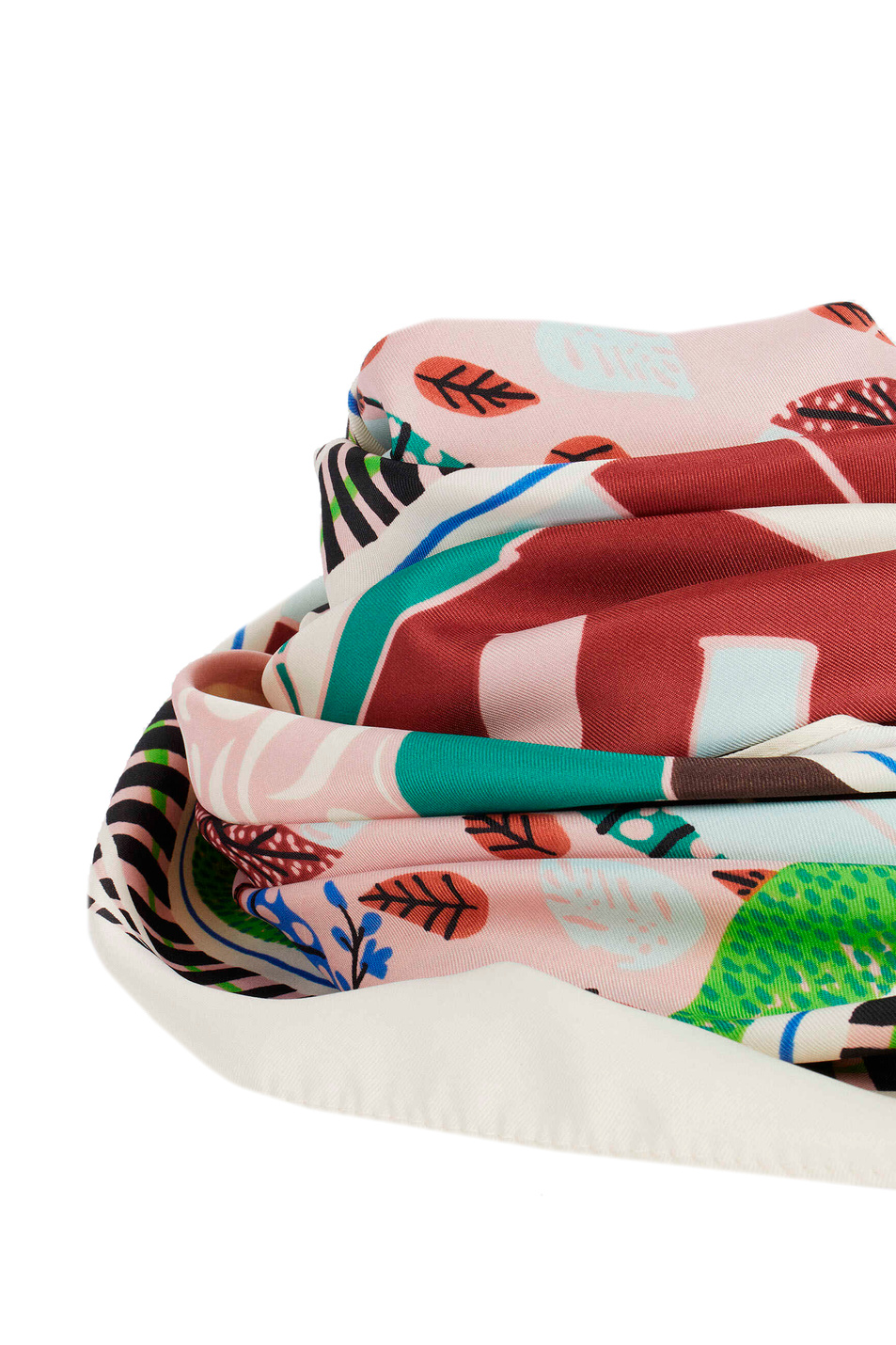 Parfois Квадратный шейный платок с принтом (цвет ), артикул 190898 | Фото 3