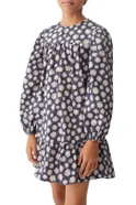 Девочкам Mango Kids Платье ROSE из натурального хлопка с принтом (цвет ), артикул 57044420 | Фото 3