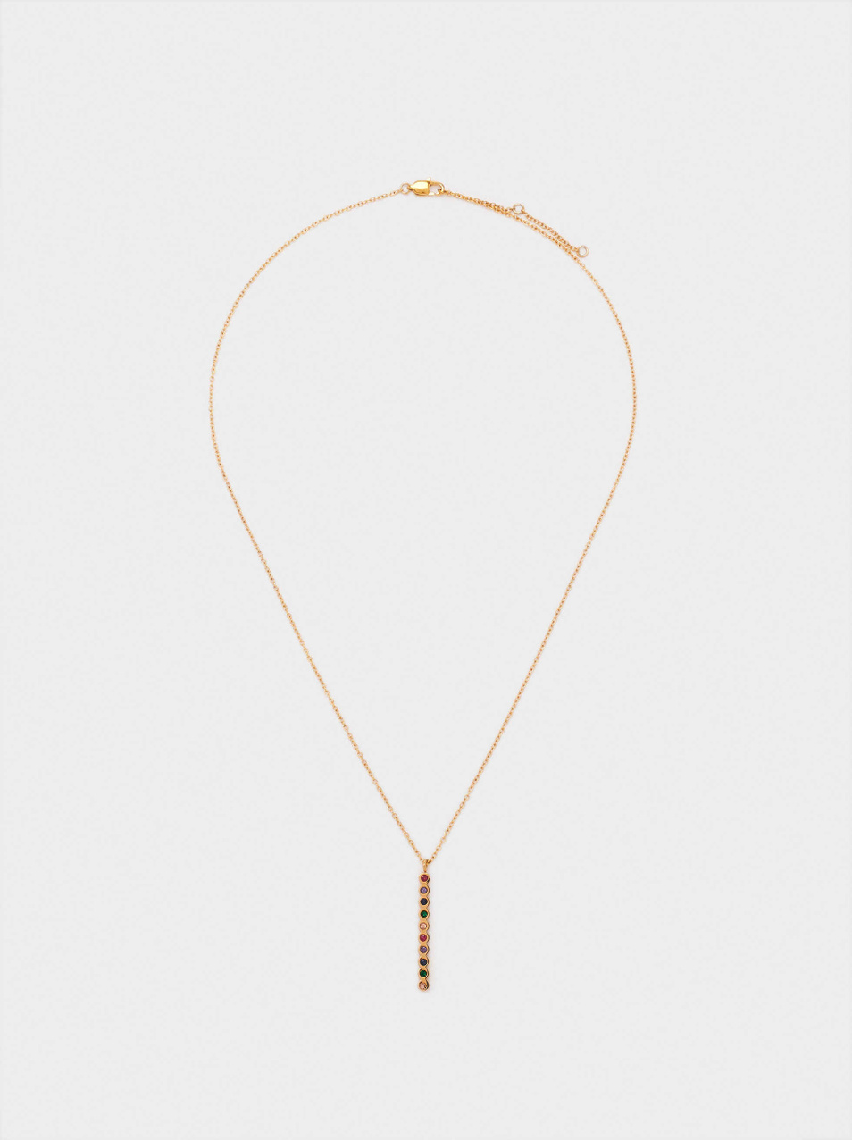 Parfois Ожерелье из нержавеющей стали с подвеской (цвет ), артикул 176628 | Фото 1