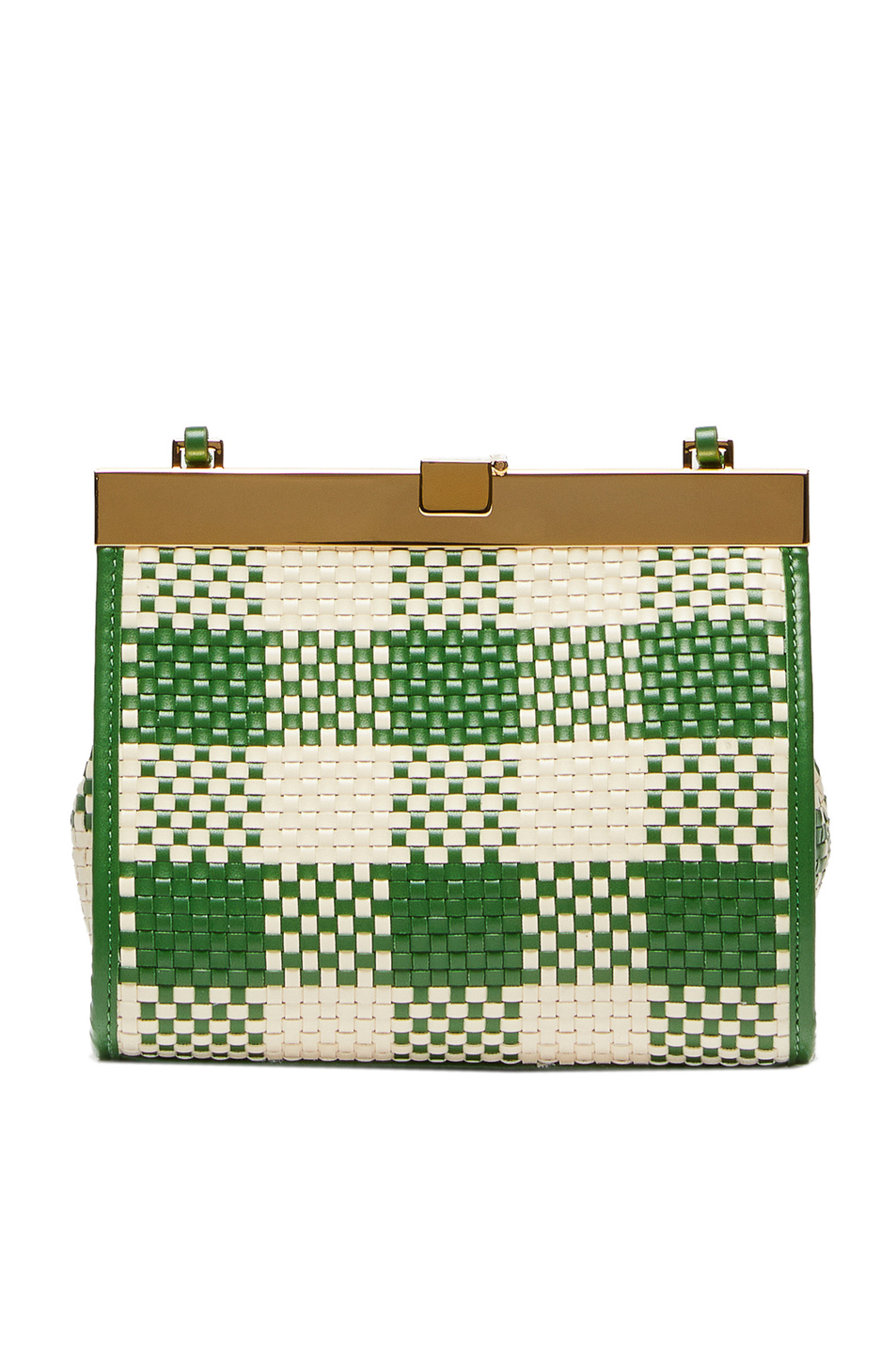 Женский Sportmax Клатч THOMAS из плетеной искусственной кожи (цвет ), артикул 25110125 | Фото 1