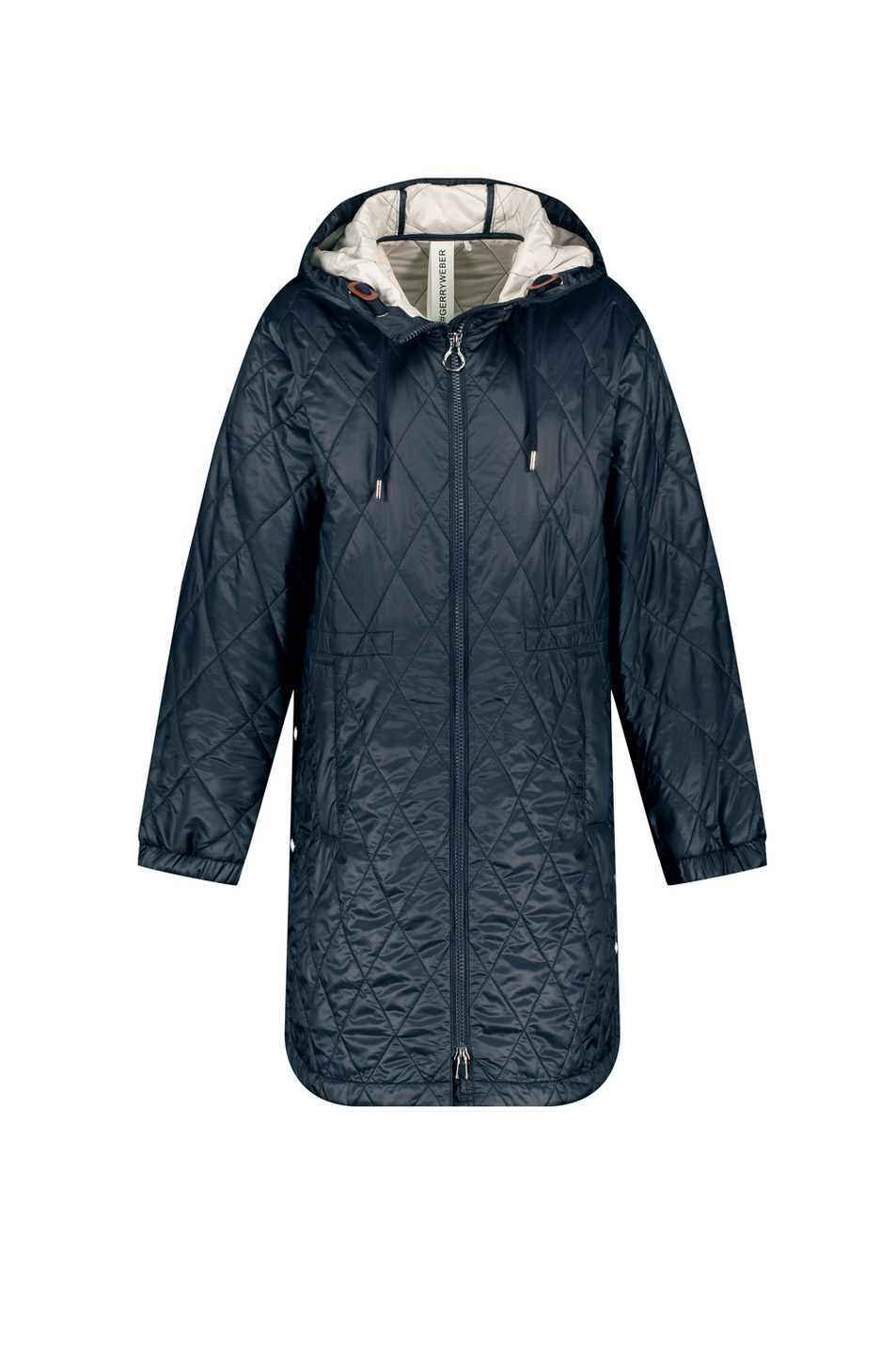 Женский Gerry Weber Стеганая куртка на молнии с капюшоном (цвет ), артикул 150217-31182 | Фото 1