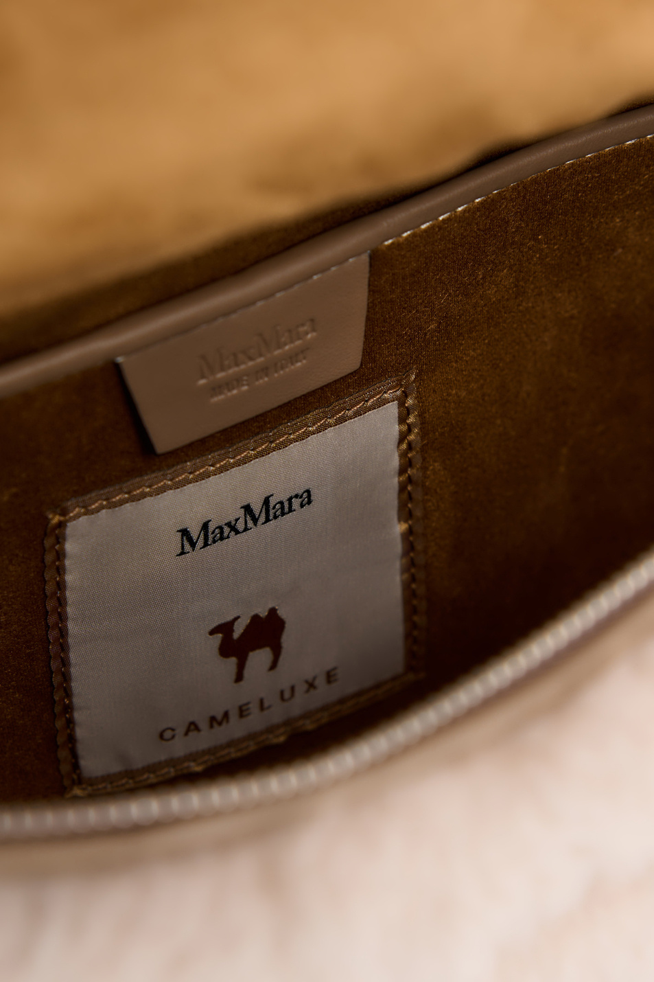 Женский Max Mara Сумка TEDDYBANANE1 из искусственного меха (цвет ), артикул 2424516282 | Фото 4