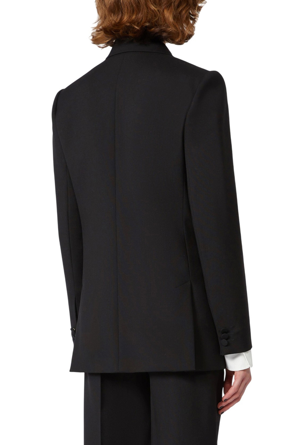 Женский Weekend Max Mara Пиджак BRIGIDA1234 с атласными лакцканами (цвет ), артикул 2525046013 | Фото 4