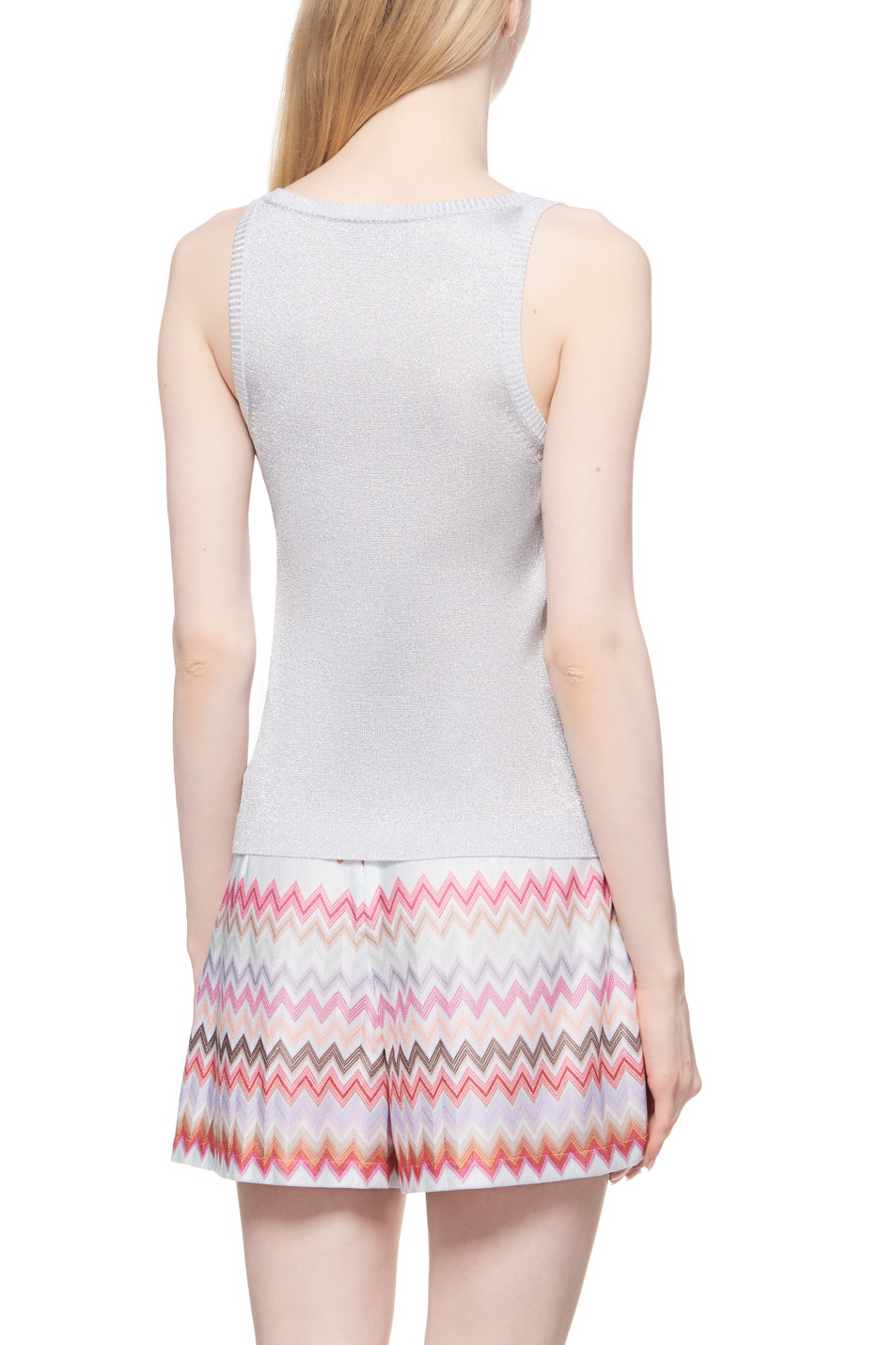 Топ с люрексом|Основной цвет:Серый Женский Missoni Топ с люрексом (цвет ), артикул DS24SK0S-BK033D | Фото 3