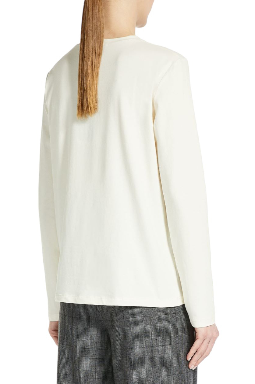 Женский Weekend Max Mara Лонгслив SIAMESE из эластичного хлопка с принтом (цвет ), артикул 2359460433 | Фото 3