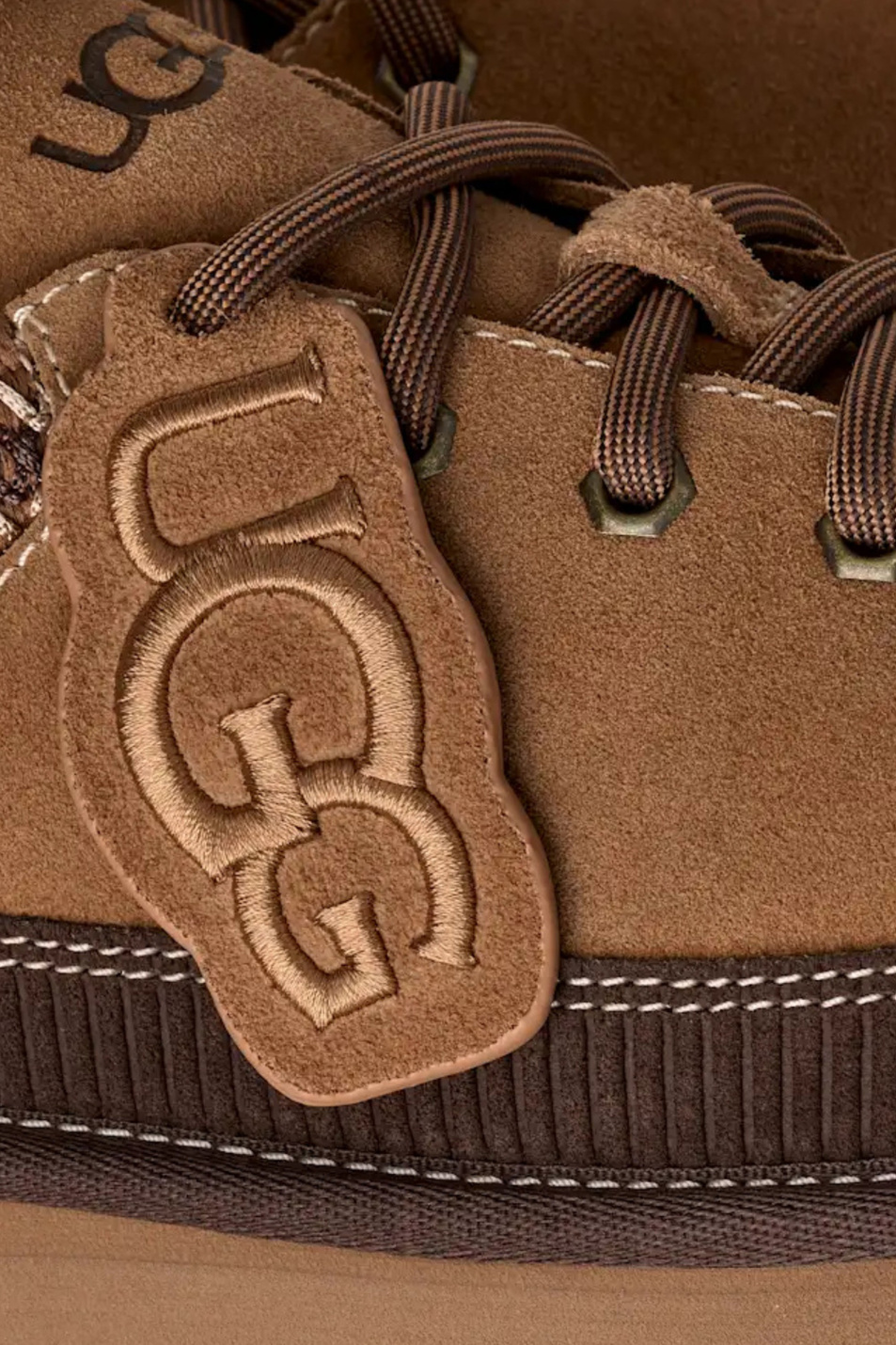 Женский UGG Угги HERITAGE LACE-UP из натуральной замши (цвет ), артикул 1180361 | Фото 6