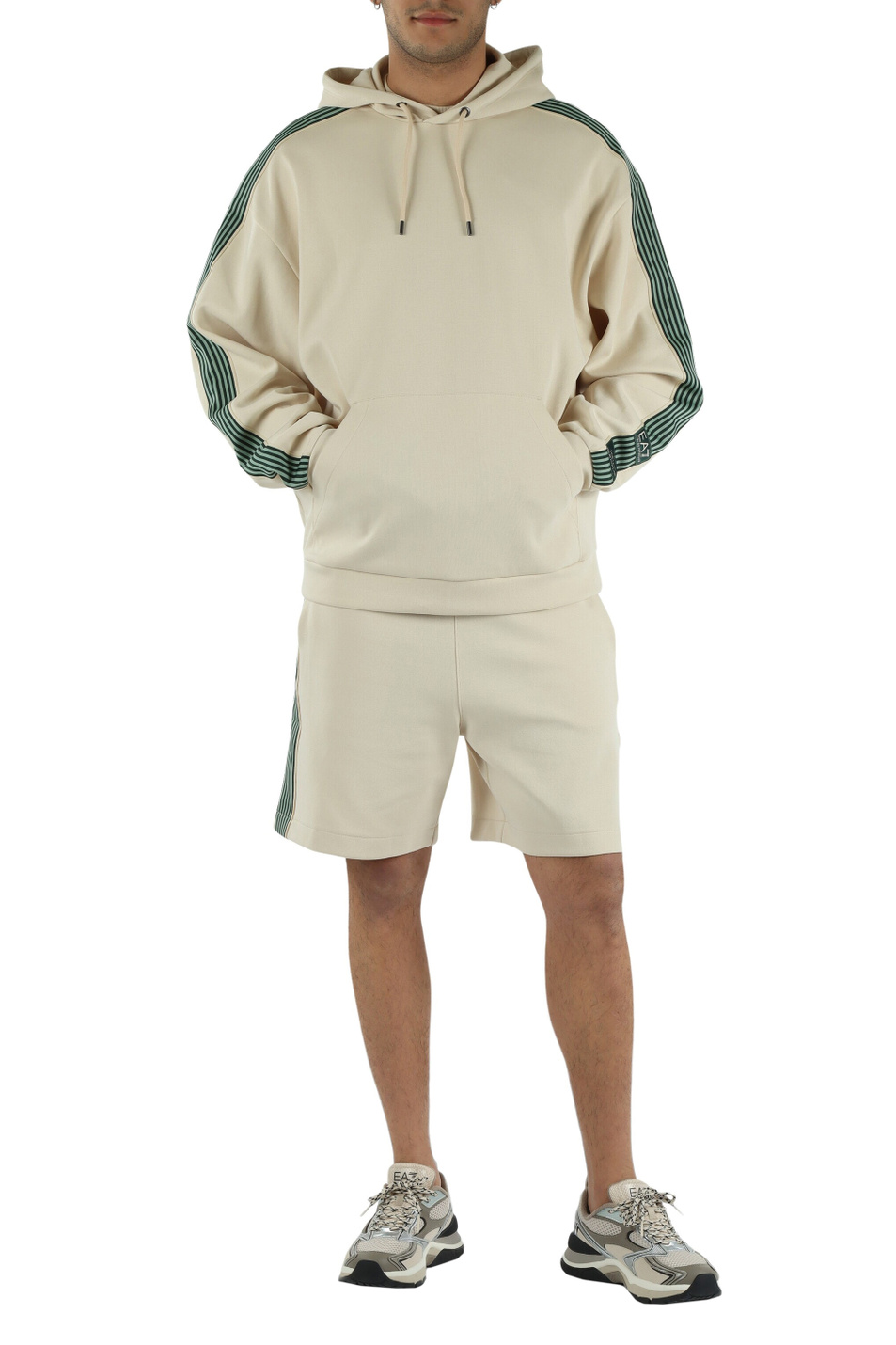 Мужской EA7 Худи с контрастными полосками (цвет ), артикул 7M001508-AF12660 | Фото 3