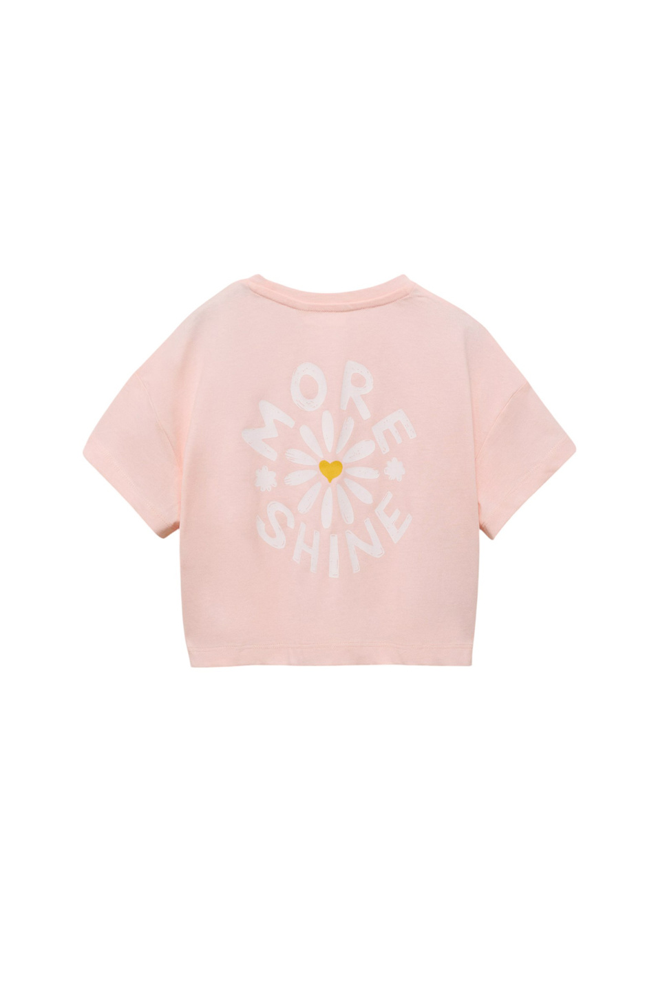 Девочкам Mango Kids Футболка SHINE с цветочной вышивкой (цвет ), артикул 87027695 | Фото 2