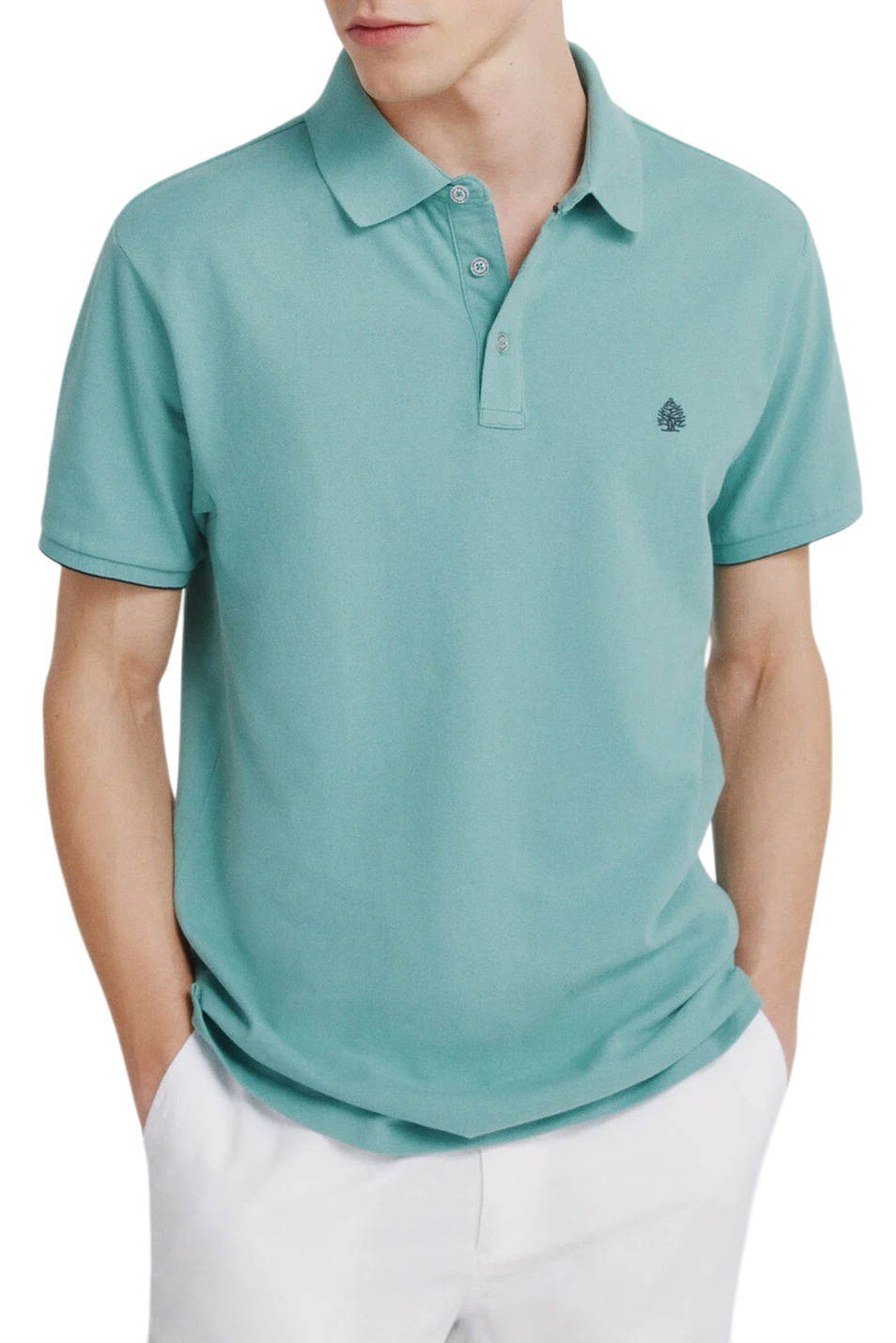 Мужской Springfield Поло из хлопка (цвет ), артикул 4403091 | Фото 1