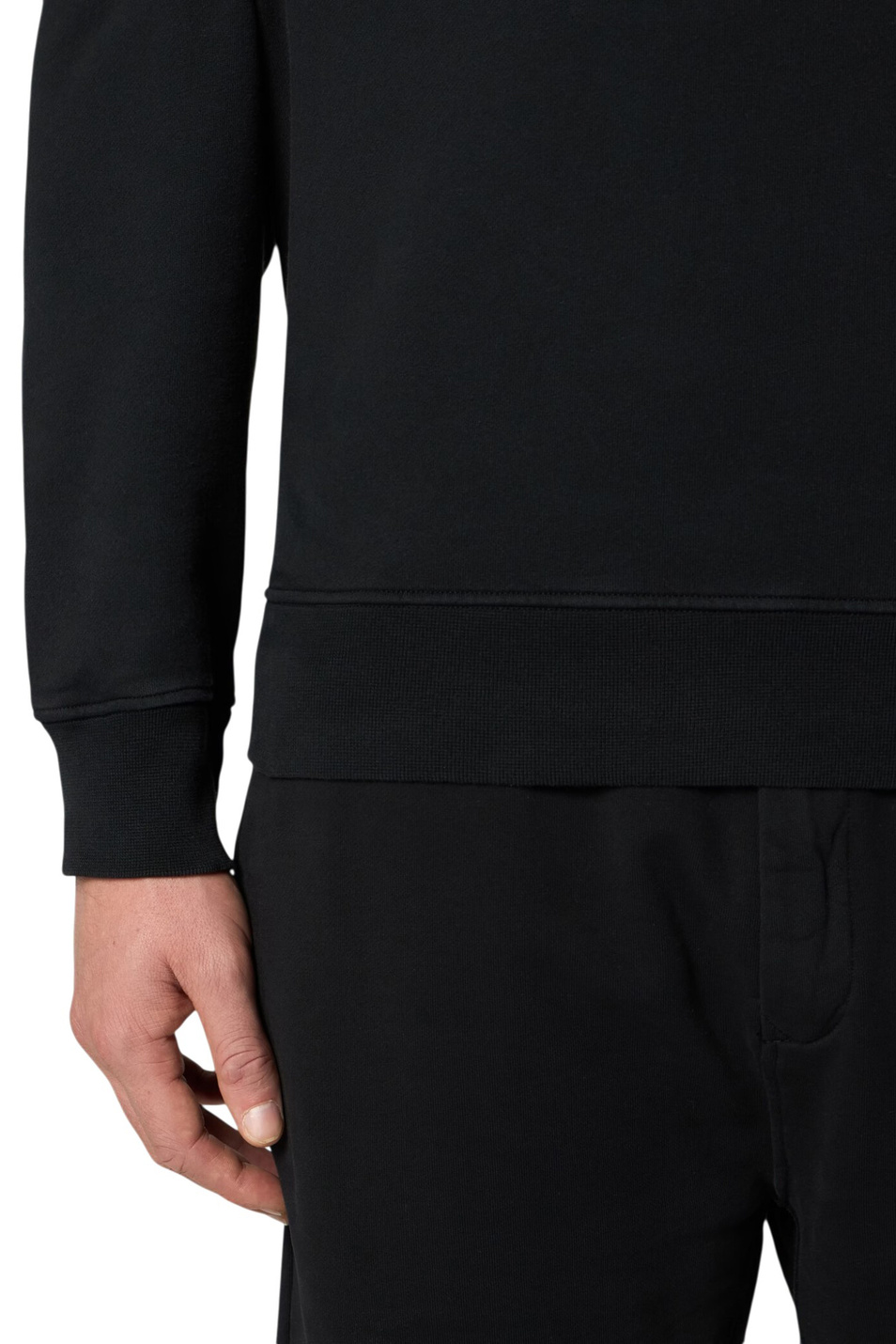 Мужской Stone Island Свитшот хлопкового флиса (цвет ), артикул L1S156100060-S0051 | Фото 7