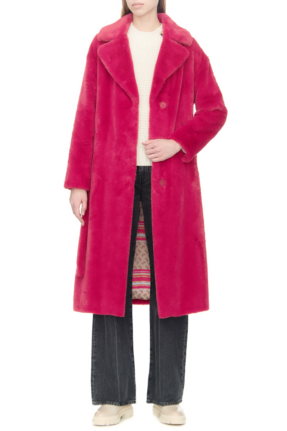Женский Weekend Max Mara Джемпер GREEN из натуральной шерсти (цвет ), артикул 2353661833 | Фото 3