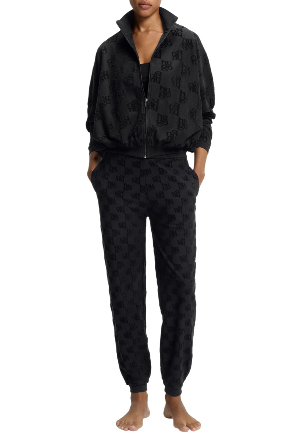 Женский HUGO Брюки с принтом (цвет ), артикул 50556809 | Фото 2